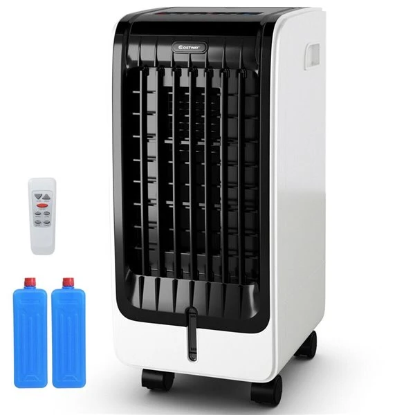 Costway Evaporative Air Cooler Portable Fan Conditioner Cooling 3-Speed 500CFM 5 Costway Evaporative Air Cooler Portable Fan Conditioner Cooling 3-Speed 500CFM - Image 3