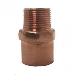 Plumbing N Parts 0.5-in W Copper Reducing Adapter - Male, Pack Of 10