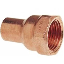Plumbing N Parts 0.5-in W Copper Female Adapter, Pack Of 10