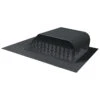 Aluminum Slant Back Roof Louver Static Vent - Black -Imperial Fireplace Shop 3601037 L