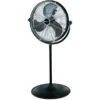 Utilitech Steel Pedestal Fan - 20-in - 3-Speed - Black And Silver -Imperial Fireplace Shop 43115004 L