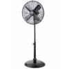 Utilitech 16-in - 3-Speeds Indoor Black Pedestal Fan -Imperial Fireplace Shop 43115006 L