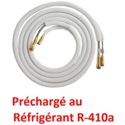 Kreeg Outdoor Wall-Mounted Heat Pump - 12,000 BTU - 25-ft Pre-Charged Pipe