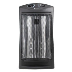 Utilitech 1500-Watt Quartz Radiant Tower Heater Black 9 Utilitech 1500-Watt Quartz Radiant Tower Heater Black -Imperial Fireplace Shop 60905004 L