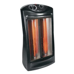 Utilitech 1500-Watt Quartz Radiant Tower Heater Black 11 Utilitech 1500-Watt Quartz Radiant Tower Heater Black -Imperial Fireplace Shop 60905004b L