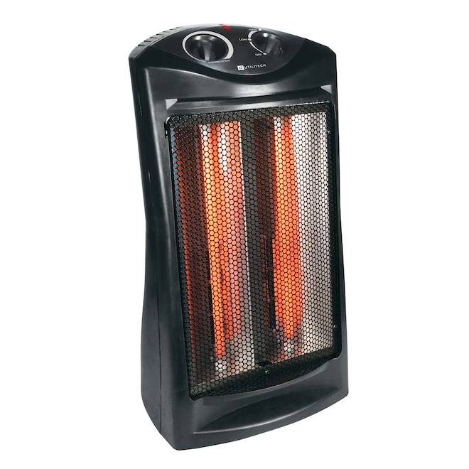 Utilitech 1500-Watt Quartz Radiant Tower Heater Black 7 Utilitech 1500-Watt Quartz Radiant Tower Heater Black - Image 5
