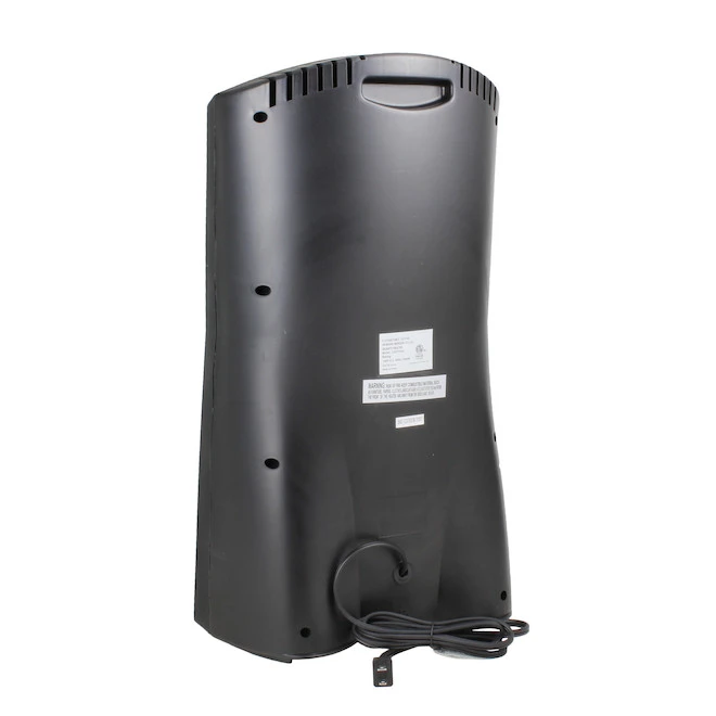 Utilitech 1500-Watt Quartz Radiant Tower Heater Black 4 Utilitech 1500-Watt Quartz Radiant Tower Heater Black - Image 2