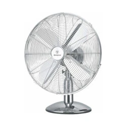 Westinghouse Vintage Table Fan - Metal 12-in Chrome