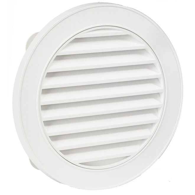 Round Gable Vent 22" - White 3 Round Gable Vent 22" - White