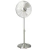 Oscillating Pedestal Fan - 3-Speed - Brushed Nickel -Imperial Fireplace Shop 97965026 L